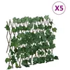 Image de vidaXL Treillis de Feuille de Vigne Artificiel Extensible 5 pcs Écran de Clôture Brise-vue d’Intimité Décoration de 366583