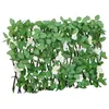 Image de vidaXL Treillis de Lierre Artificiel ExtensibleÉcran de Clôture Brise-vue d’Intimité Décoration de Jardin Extérieur Vert 366588