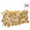 Image de vidaXL Treillis de Feuille dÉrable Artificiel Extensible 5 pcs Écran de Clôture Brise-vue d’Intimité Décoration de 366593