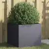 Image de Jardinière Anthracite 42x40x39 Cm Acier Vidaxl