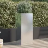 Image de Jardinière Argenté 32x29x75 Cm Acier Inoxydable Vidaxl