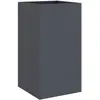 Image de Jardinière Anthracite 42x38x75 Cm Acier Vidaxl