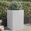Image de Jardinière Argenté 52x48x75 Cm Acier Galvanisé Vidaxl