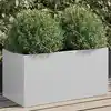 Image de Jardinière Argenté 62x30x29 Cm Acier Galvanisé Vidaxl