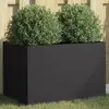 Image de Jardinière Noir 62x40x39 Cm Acier Vidaxl