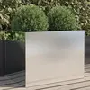 Image de Jardinière Argenté 62x47x46 Cm Acier Inoxydable Vidaxl