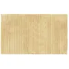 Image de Tapis Rectangulaire Naturel Clair 60x100 Cm Bambou Vidaxl