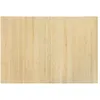 Image de Tapis Rectangulaire Naturel Clair 70x100 Cm Bambou Vidaxl