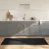 Image de Tapis Rectangulaire Gris 80x200 Cm Bambou Vidaxl