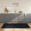 Image de Tapis Rectangulaire Gris 100x200 Cm Bambou Vidaxl