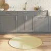 Image de vidaXL Tapis rond naturel clair 100 cm bambou tapis de salon tapis de cuisine tapis rond tapis de chambre à coucher 376987