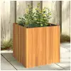 Image de Jardinière 45x45x45 cm bois massif d acacia