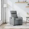 Image de Fauteuil Inclinable Gris Clair Tissu Vidaxl