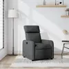 Image de Fauteuil Inclinable Gris Foncé Tissu Vidaxl