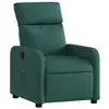 Image de Vidaxl fauteuil inclinable vert foncé tissu