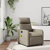 Image de Fauteuil De Massage Inclinable Cappuccino Similicuir Vidaxl