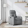 Image de Fauteuil Inclinable Gris Clair Tissu Vidaxl