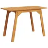 Image de Table À Manger De Jardin 110x56x75 Cm Bois Massif D'acacia Vidaxl