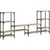 Image de Meuble Tv Chêne Sonoma 206,5x28,5x95 Cm Bois D'ingénierie Vidaxl