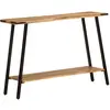 Image de Table Console 110x30x75 Cm Bois De Manguier Massif Vidaxl