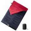 Image de Sac de couchage double - vidaXL - 94446 - 3-4 saisons - 220x150 cm - avec 2 oreillers