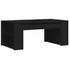 Image de Vidaxl table basse noir 102x55x42 cm bois d'ingénierie