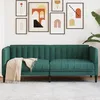 Image de vidaXL Canapé 2 Places Chaise de Relaxation avec Accoudoirs et Dossier Siège avec Pieds Fauteuil TV de Salon Moderne 372608
