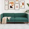 Image de vidaXL Canapé à 3 Places Chaise de Relaxation avec Accoudoirs et Dossier Siège avec Pieds Fauteuil TV de Salon Moderne 372617