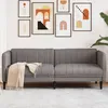 Image de vidaXL Canapé à 3 Places Chaise de Relaxation avec Accoudoirs et Dossier Siège avec Pieds Fauteuil TV de Salon Moderne 372618