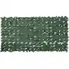 Image de Écran De Balcon Avec Feuilles Vert Foncé 200x100 Cm Vidaxl
