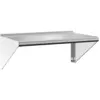 Image de Étagère Murale 75x45x31 Cm Argenté Acier Inoxydable Vidaxl