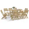 Image de Chaises Pliables De Jardin Lot De 8 Bois Massif D'acacia Vidaxl
