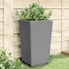Image de vidaXL Jardinières 2 pcs Pot de Fleurs de Jardin Bac à Plantes de Terrasse Boîte de Plantation dExtérieur pour Légumes 367847
