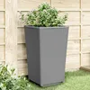 Image de vidaXL Jardinières 4 pcs Pot de Fleurs de Jardin Bac à Plantes de Terrasse Boîte de Plantation dExtérieur pour Légumes 367852