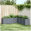 Image de Jardinière bleu gris 160x160x53 cm pp
