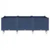Image de Vidaxl jardinière à roulettes bleu gris 150x80x54 cm pp