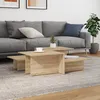 Image de Tables Basses 2 Pcs Chêne Sonoma Bois D'ingénierie Vidaxl