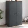 Image de Buffet Anthracite 67x39x107 Cm Acier Vidaxl