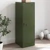 Image de Buffet Vert Olive 34,5x39x107 Cm Acier Vidaxl