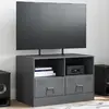 Image de Meuble Tv Anthracite 67x39x44 Cm Acier Vidaxl