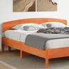 Image de Tête De Lit Cire Marron 200 Cm Bois Massif De Pin Vidaxl