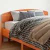 Image de Tête De Lit Cire Marron 140 Cm Bois Massif De Pin Vidaxl