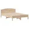 Image de Vidaxl cadre de lit sans matelas 140x200 cm bois massif de pin