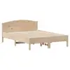 Image de Vidaxl cadre de lit sans matelas 135x190 cm bois de pin massif