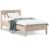 Image de Cadre De Lit Sans Matelas 90x200 Cm Bois De Pin Massif Vidaxl