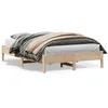 Image de Cadre De Lit Sans Matelas 160x200 Cm Bois Massif De Pin Vidaxl
