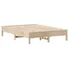 Image de Vidaxl cadre de lit sans matelas 150x200 cm bois de pin massif