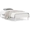 Image de Cadre De Lit Sans Matelas Blanc 90x200 Cm Bois De Pin Massif Vidaxl