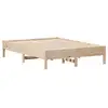 Image de Vidaxl cadre de lit sans matelas 140x190 cm bois de pin massif