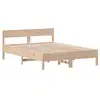 Image de Vidaxl cadre de lit sans matelas 160x200 cm bois massif de pin